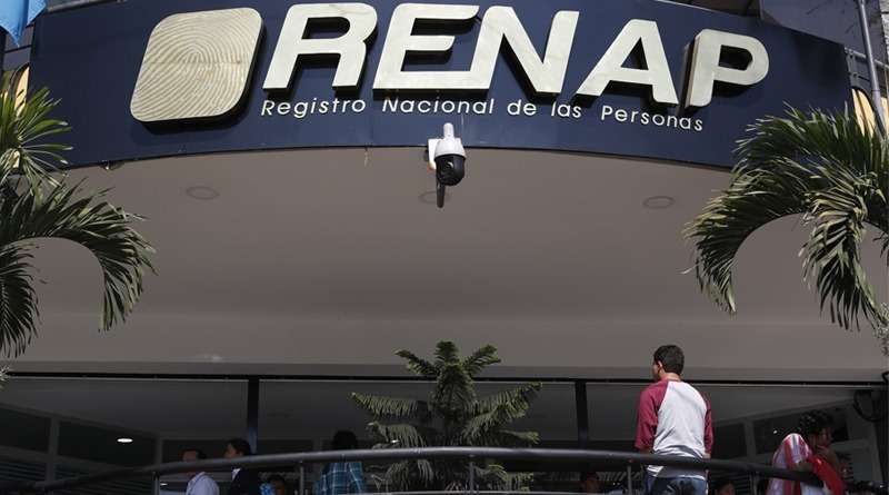 RENAP anuncia cierre de sedes el 16 de septiembre por asueto de Independencia