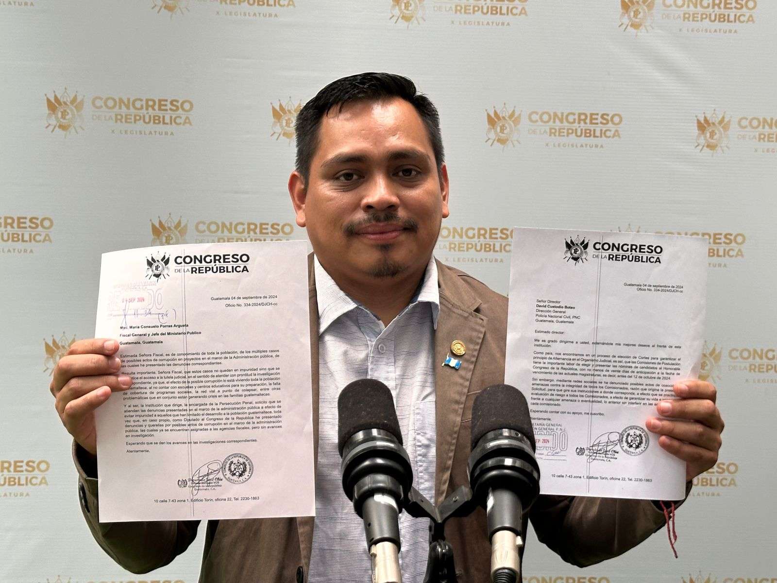 José Chic solicita a Consuelo Porras acelerar procesos legales pendientes contra exfuncionarios