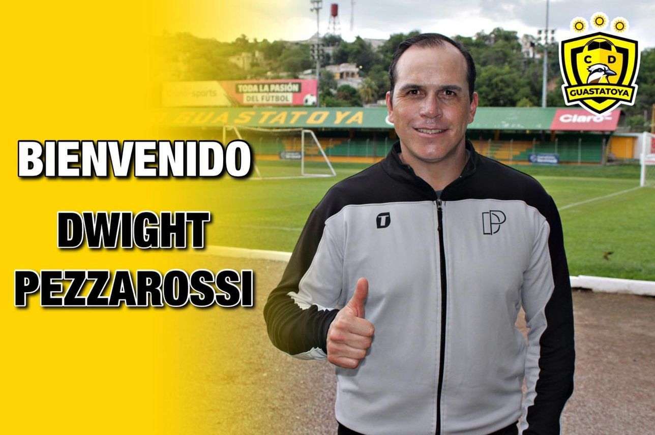 Dwight Pezzarossi es nuevo DT de Guastatoya