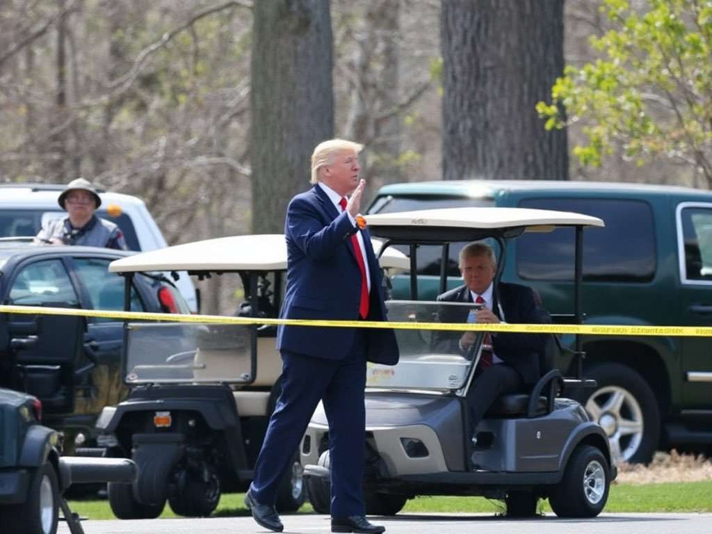 donald trump golf