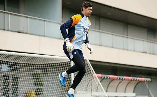 Courtois y la noticia alentadora para el Real Madrid