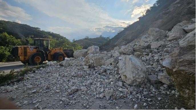Esta es la ruta alterna para transportistas tras el derrumbe en ruta al Atlántico