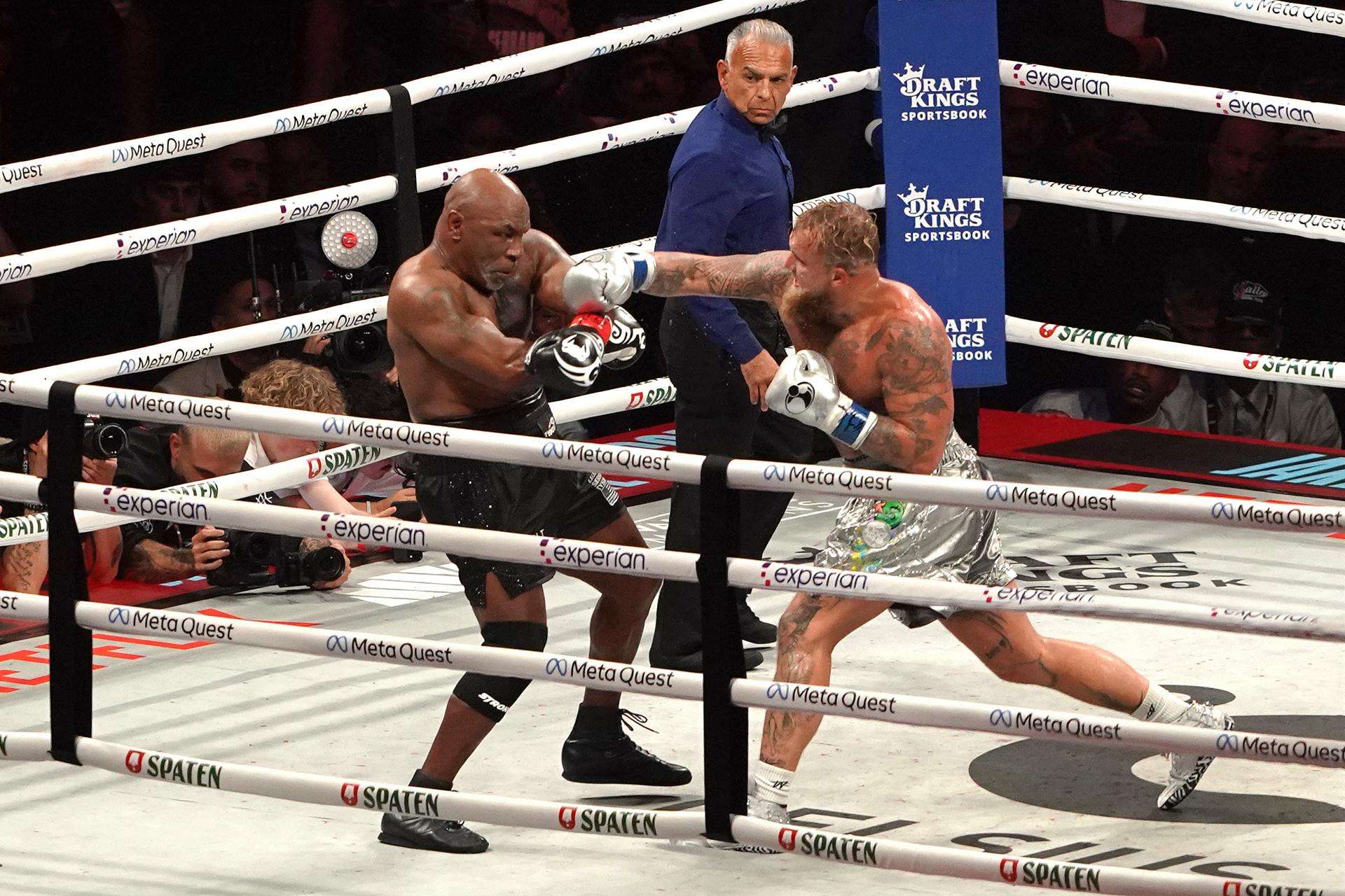 EN VIDEO | Los mejores momentos de la pelea entre Jake Paul y Mike Tyson