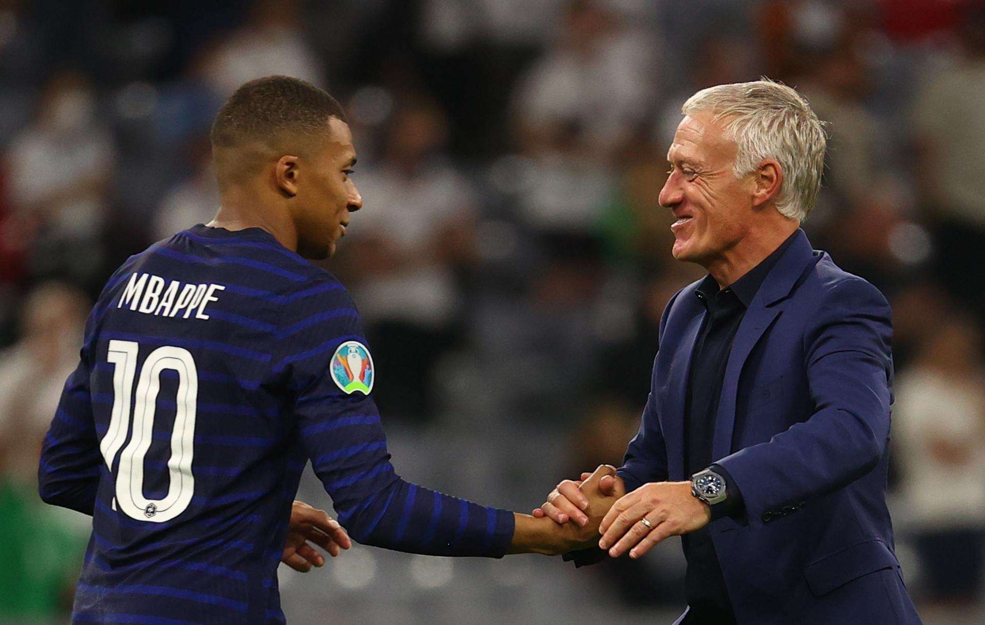 Mbappé ausente de la convocatoria de Deschamps para los dos próximos partidos de Francia