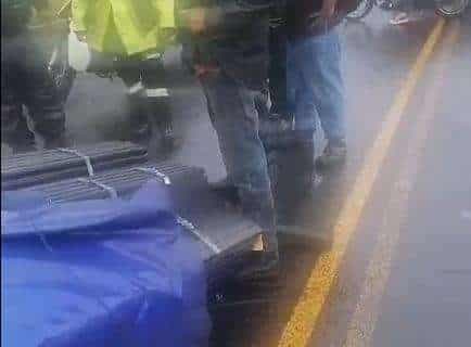 EN VIDEO | Por este motivo, la Avenida Petapa presenta obstrucción hacia San Miguel Petapa