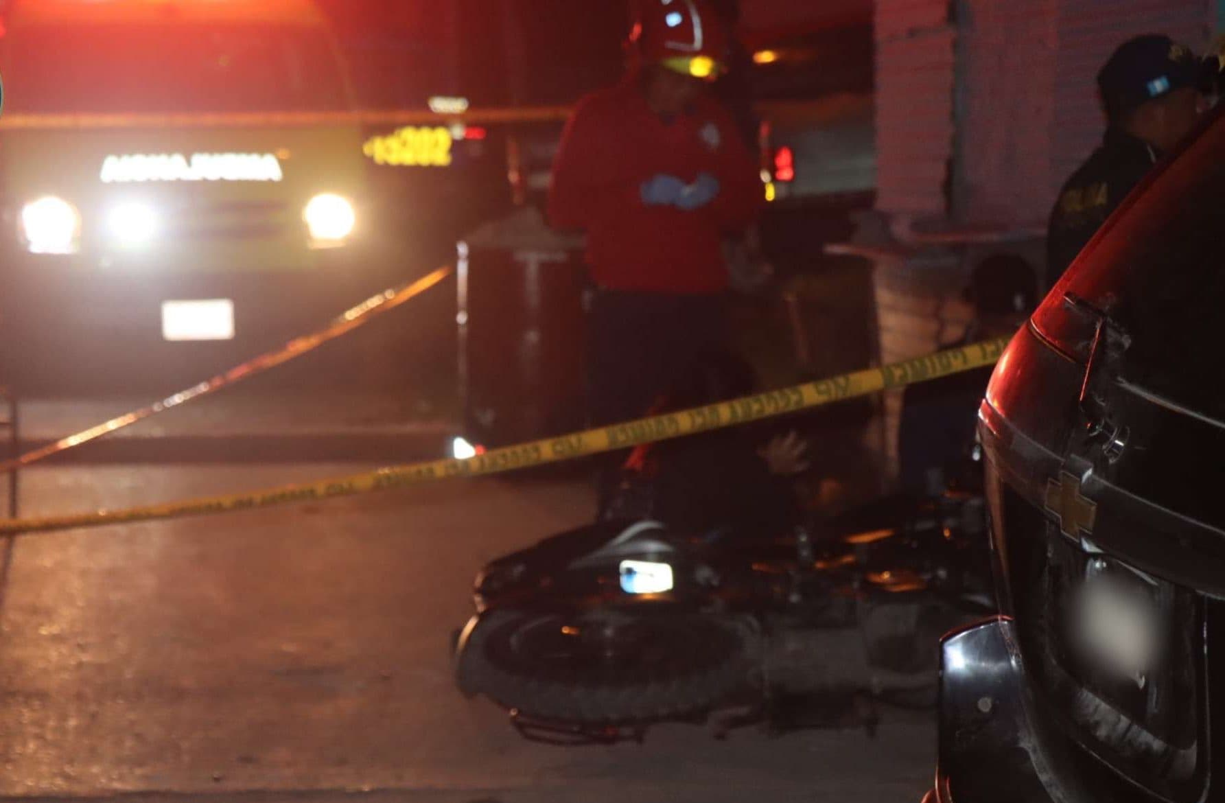 EN FOTOS | Ataque armado en Villa Nueva deja una víctima mortal