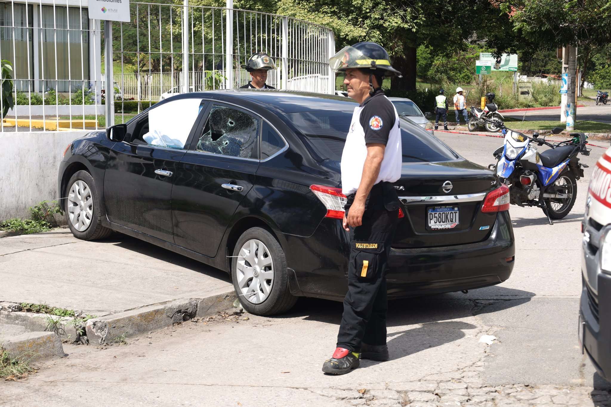 EN FOTOS | Ataque armado paraliza el tránsito en bulevar El Frutal en Villa Nueva