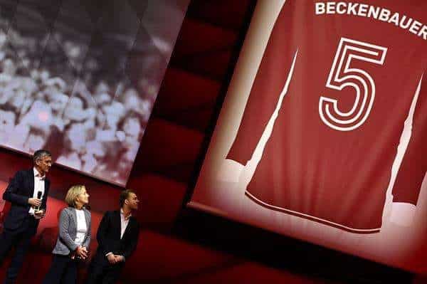 Bayern Múnich retira el ‘5’ en homenaje a Beckenbauer