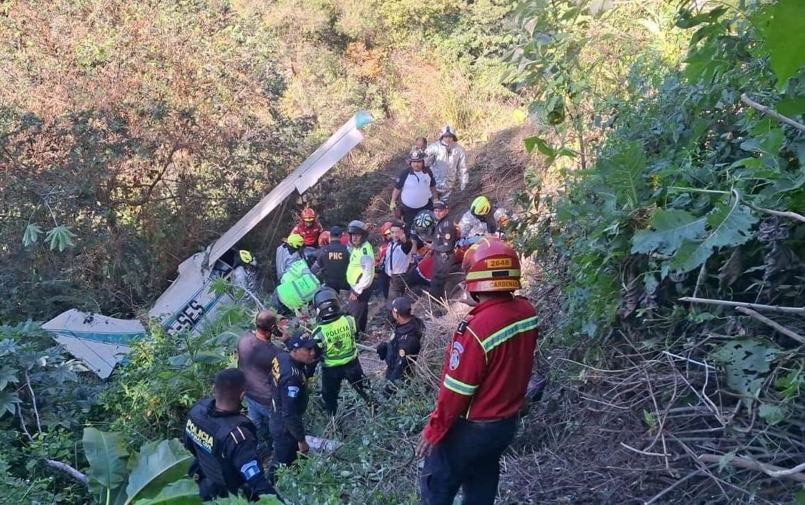 DGAC activa protocolo tras desplome de avioneta en zona 13