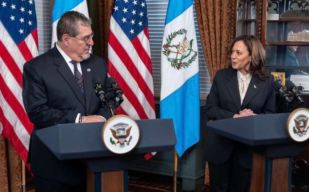 Casa Blanca revela conversación de Kamala Harris con Bernardo Arévalo