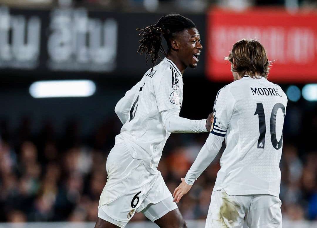 Real Madrid avanza a octavos de la Copa del Rey tras golear a la Deportiva Minera