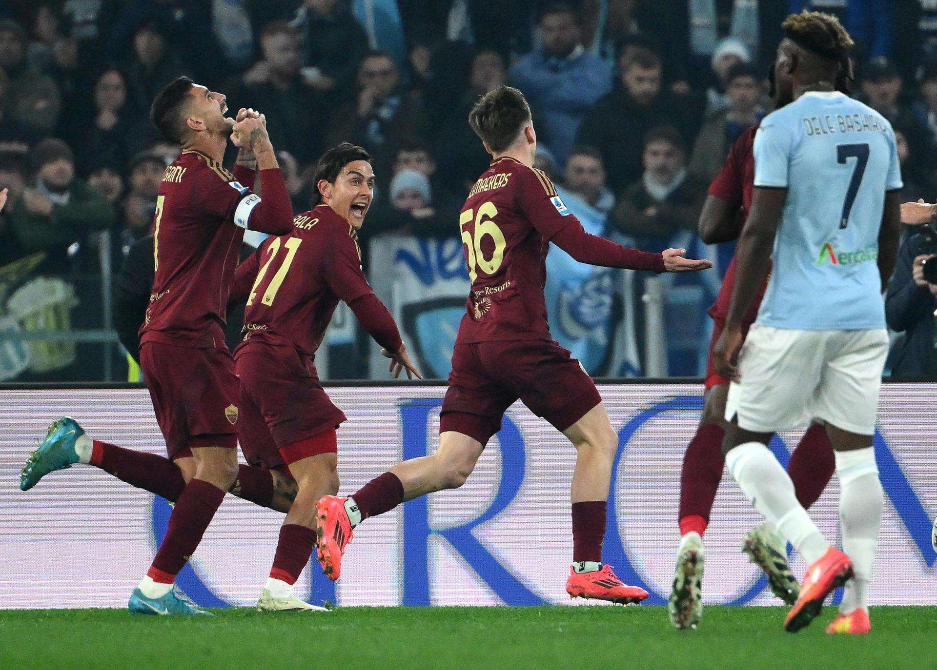 Serie A: El Roma difumina las opciones al título del Lazio