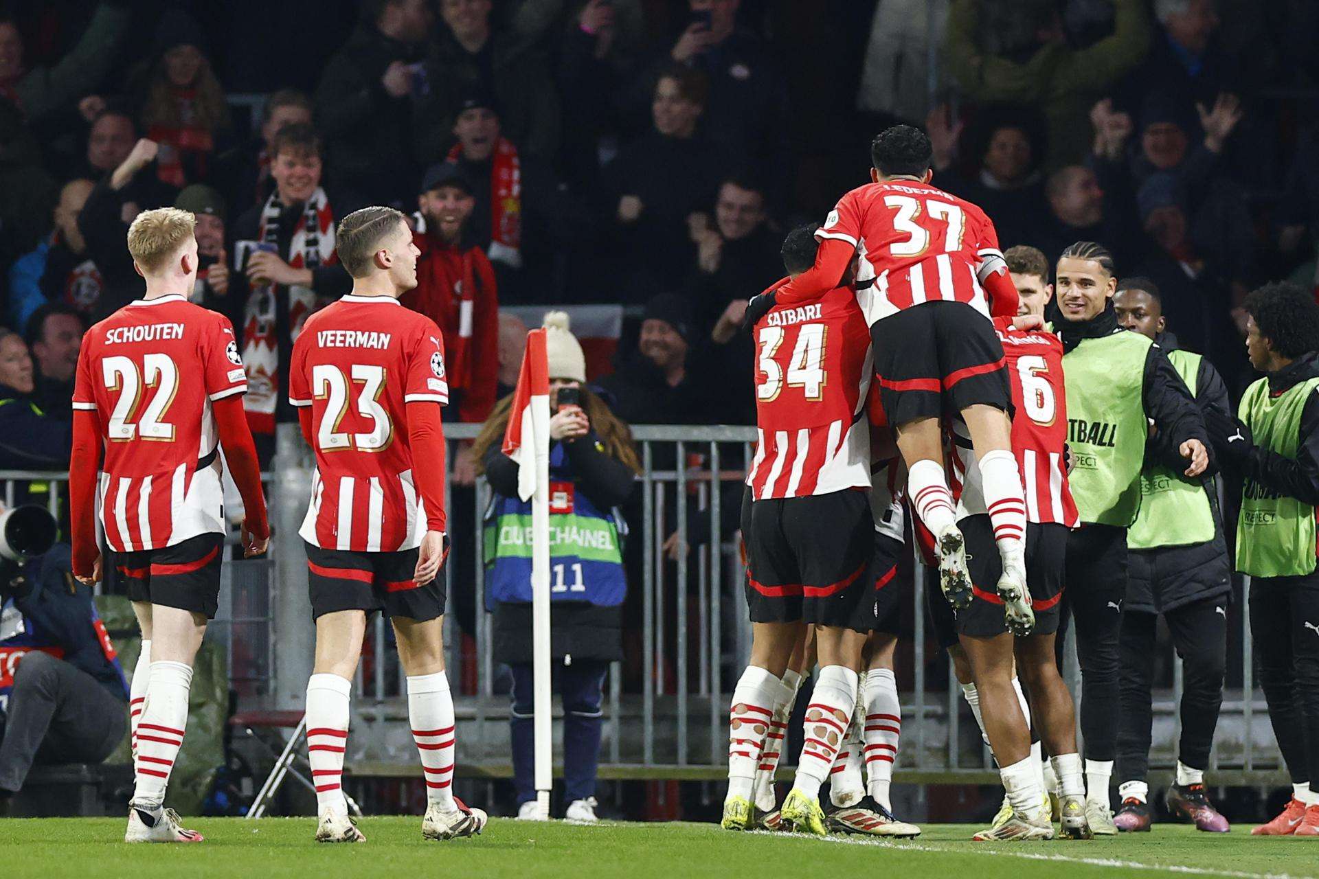 El PSV hunde a la Juventus y avanza a octavos de Champions