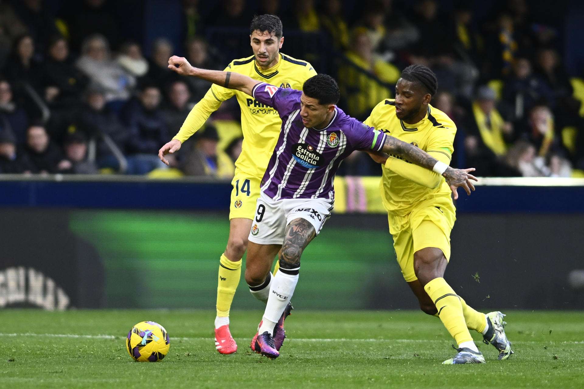 LaLiga: Villarreal pasa el rodillo sobre el colero Valladolid