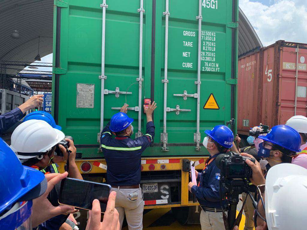 Geolocalización y alertas ¿Cómo funcionarán los marchamos electrónicos en Puerto Quetzal?