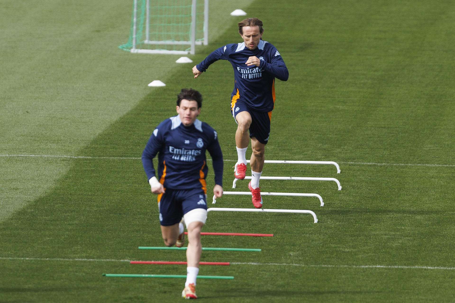 Modric regresa a los entrenamientos del Real Madrid tras su participación en la Liga de Naciones