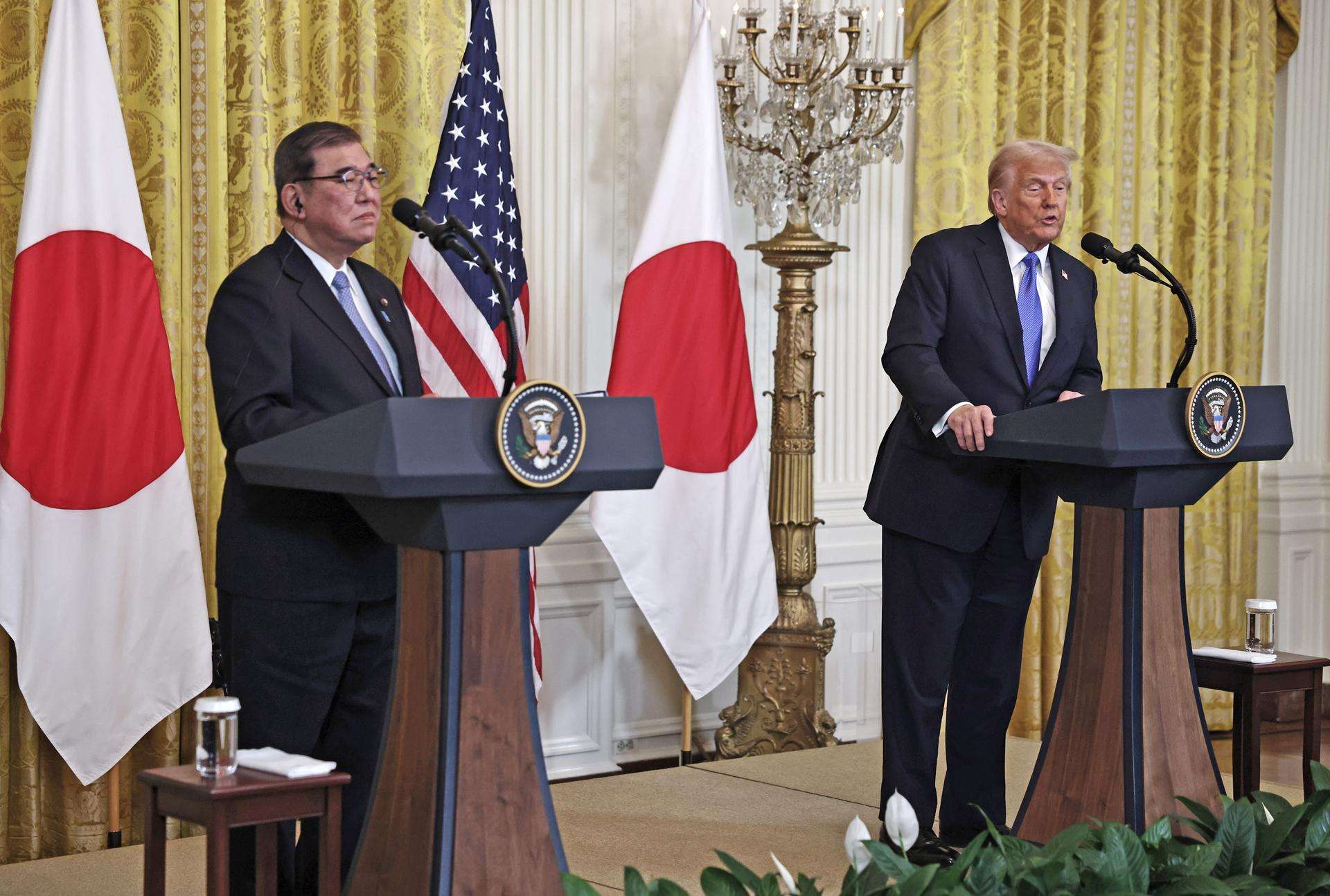 Japón considera que los aranceles de Trump harán «difíciles» las inversiones en EE.UU.