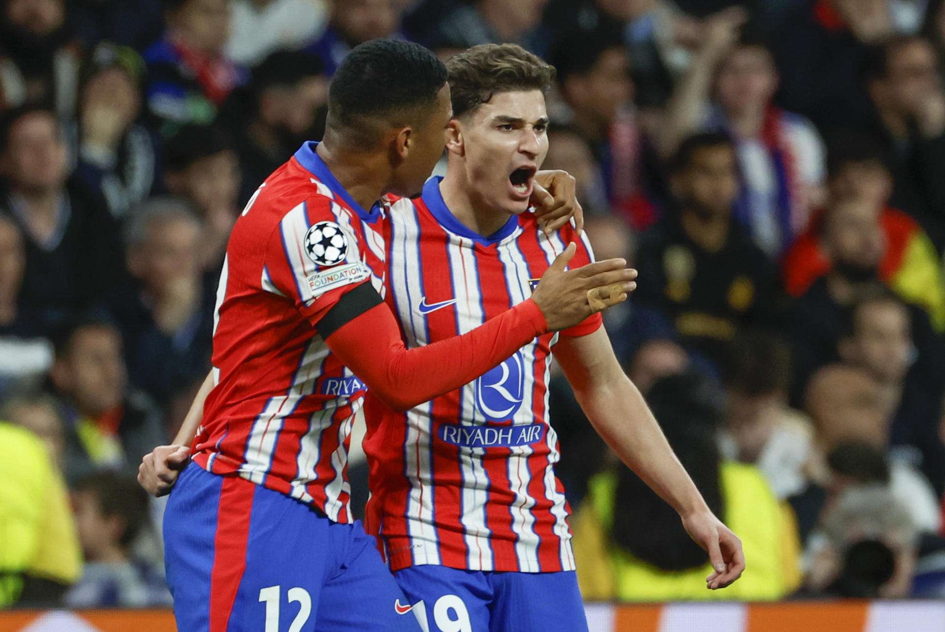 Julián Alvarez: «Es un gol, quedan 90 minutos en casa con nuestra gente»