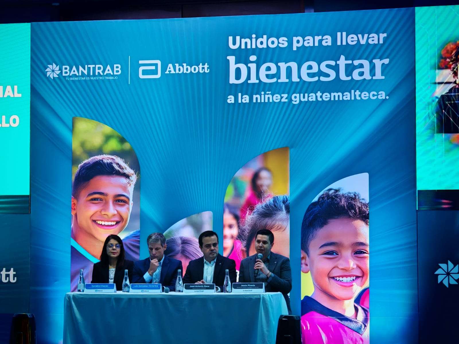 Abbott y Bantrab se unen para combatir la malnutrición infantil en Guatemala