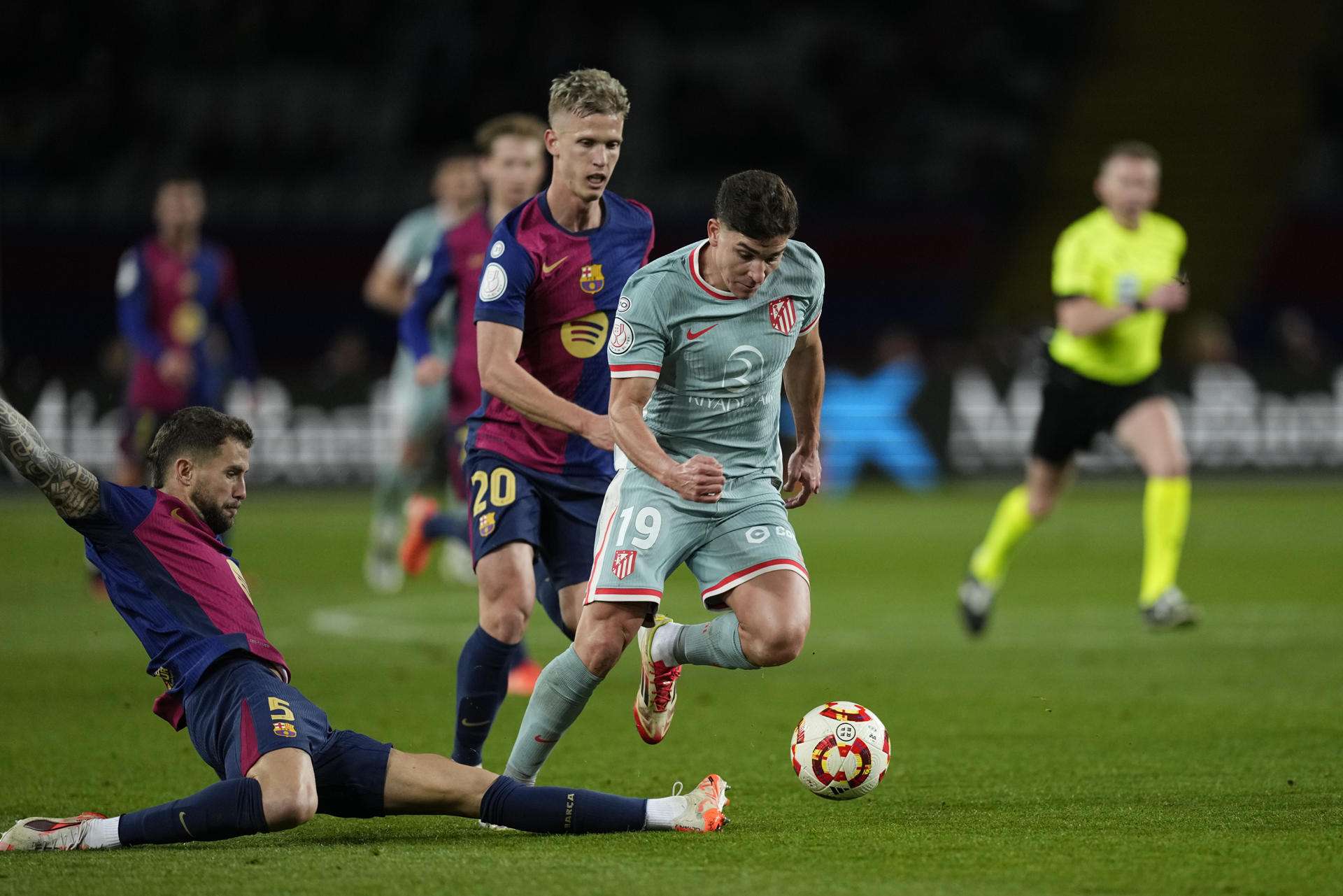 Julián Alvarez: «La calidad de Lamine es admirable, es uno de los mejores del mundo»