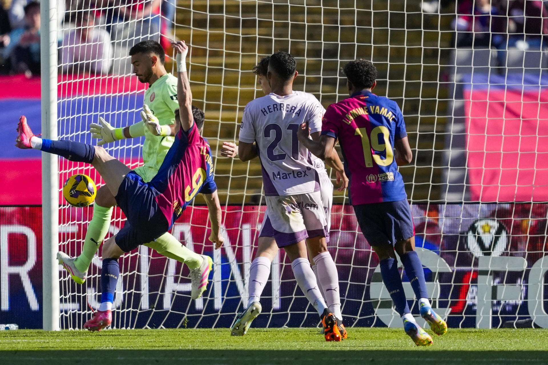 El Barça sigue descontando hacia LaLiga con un diferencial Lewandowski