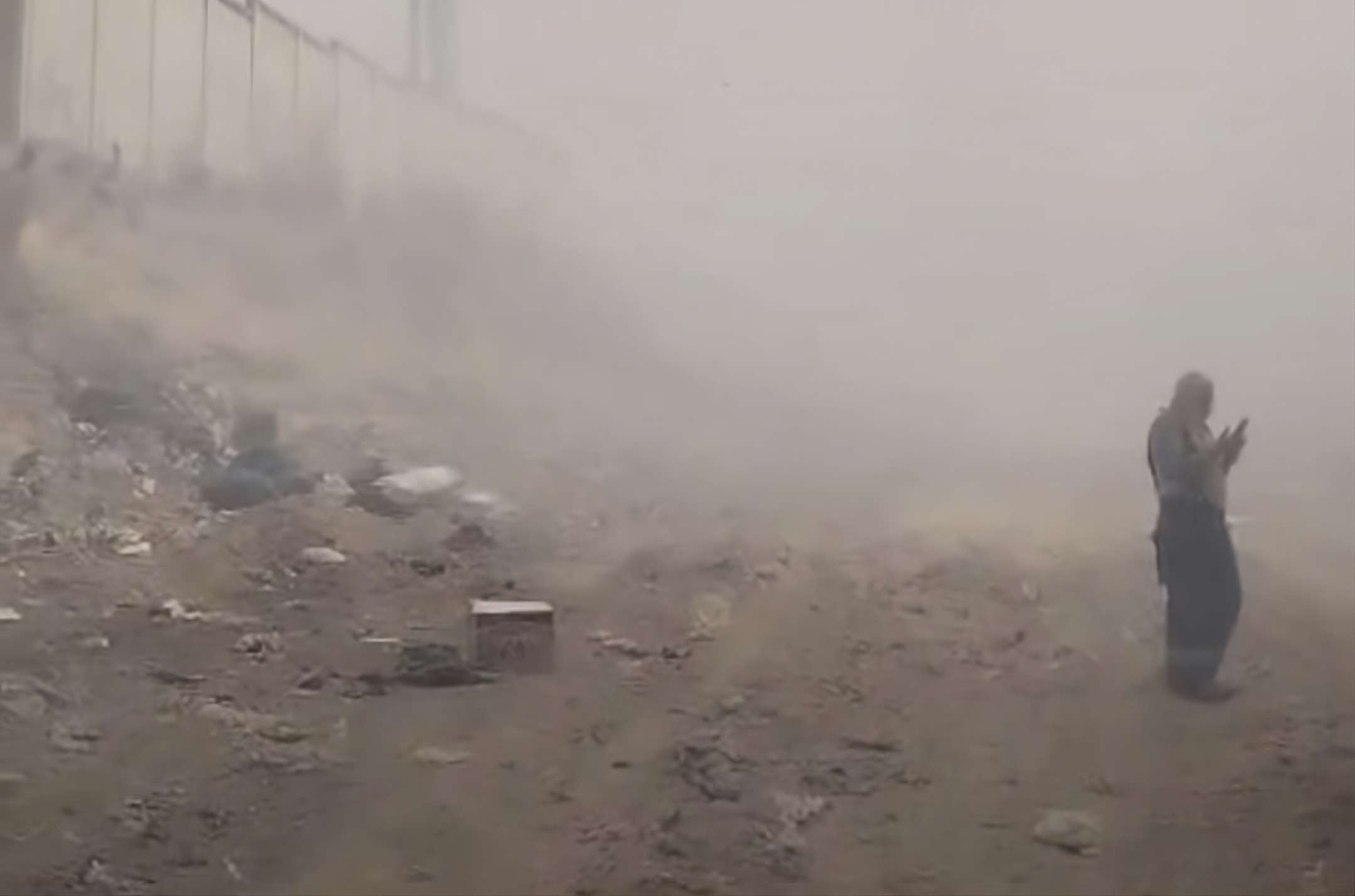 Incendio en basurero de Amsa causa una «muy mala» calidad del aire