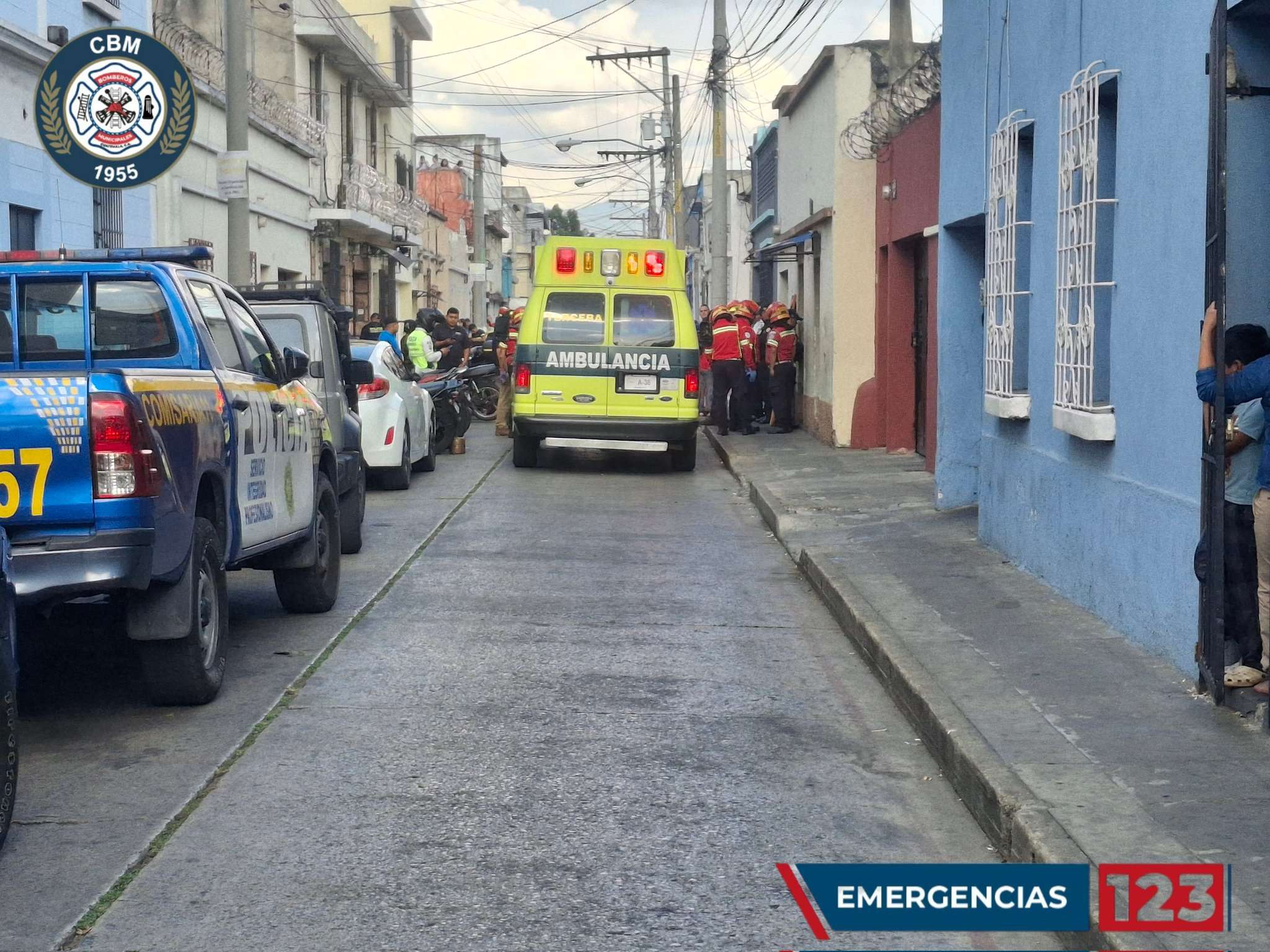 Masacre en zona 1: cinco muertos, entre ellos dos niños, y seis heridos