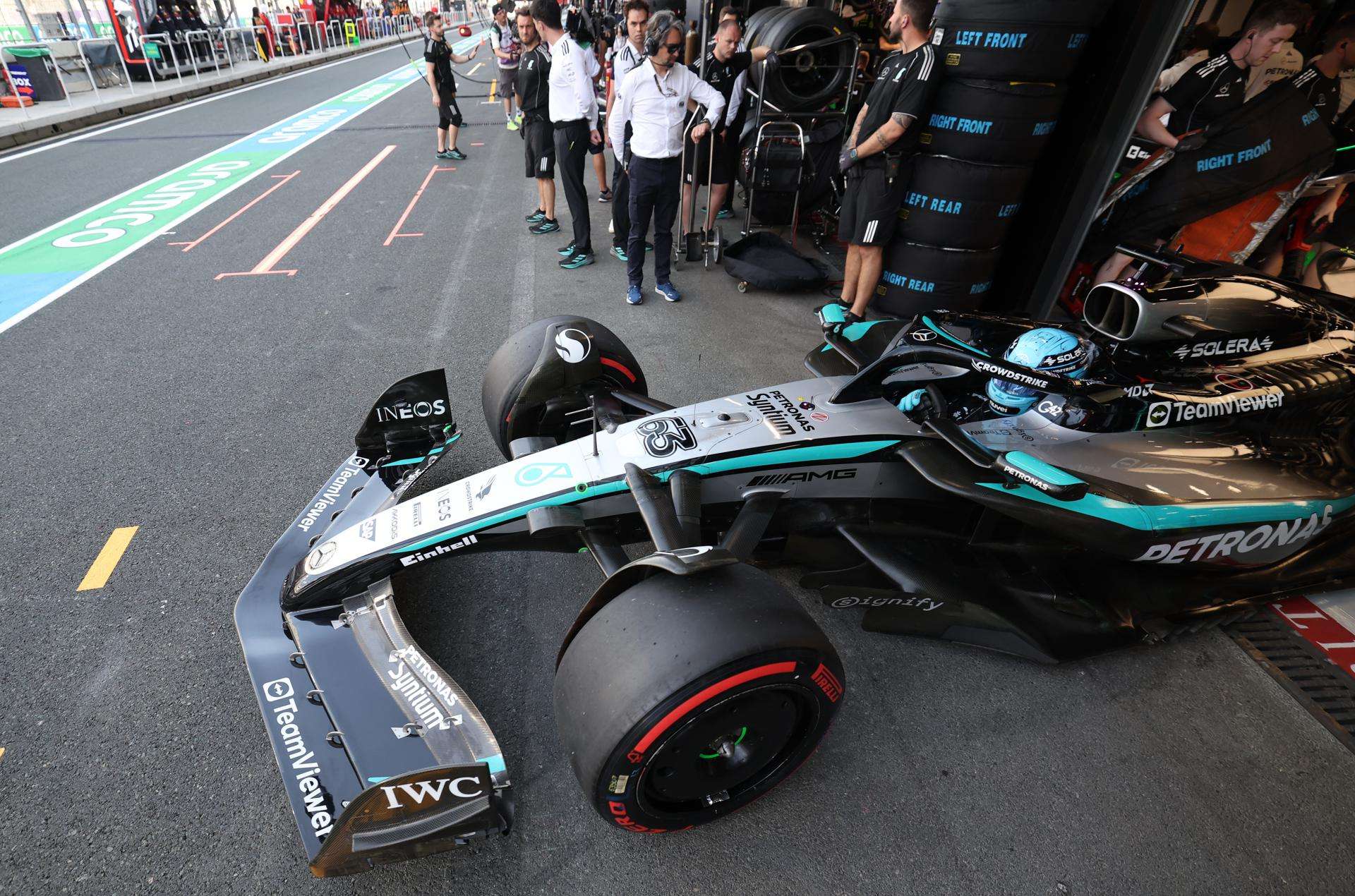 Los McLaren dominan por delante de Russell el último libre de Yeda