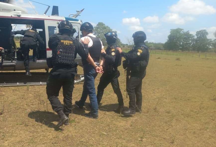 Capturan a alias “Guarizama”, extraditable por narcotráfico en Petén