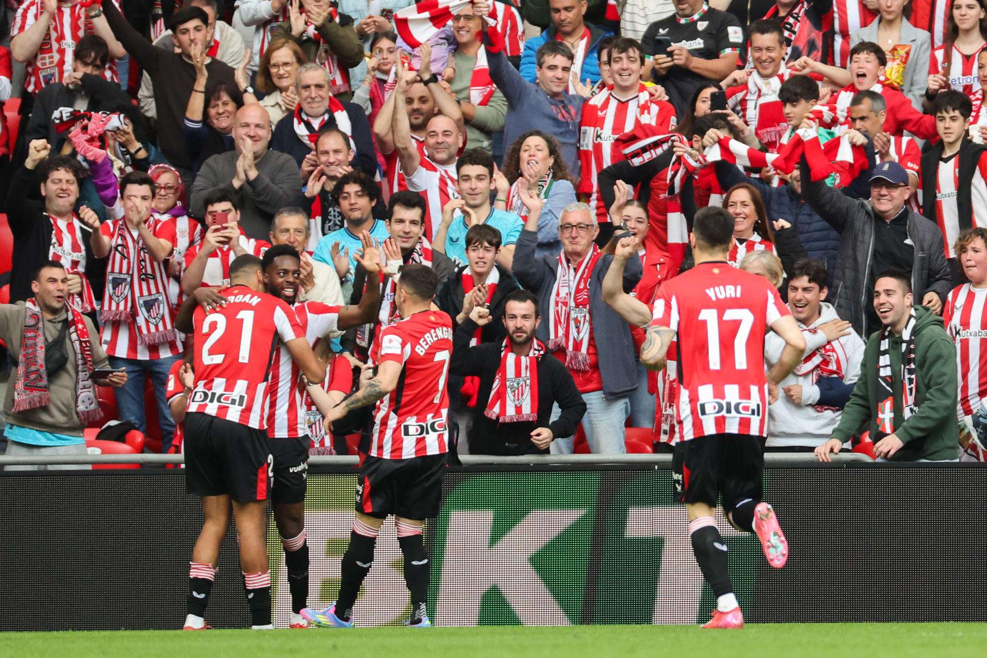 1-0. El Athletic acaricia la 'Champions' y corta la racha de la UD Las Palmas