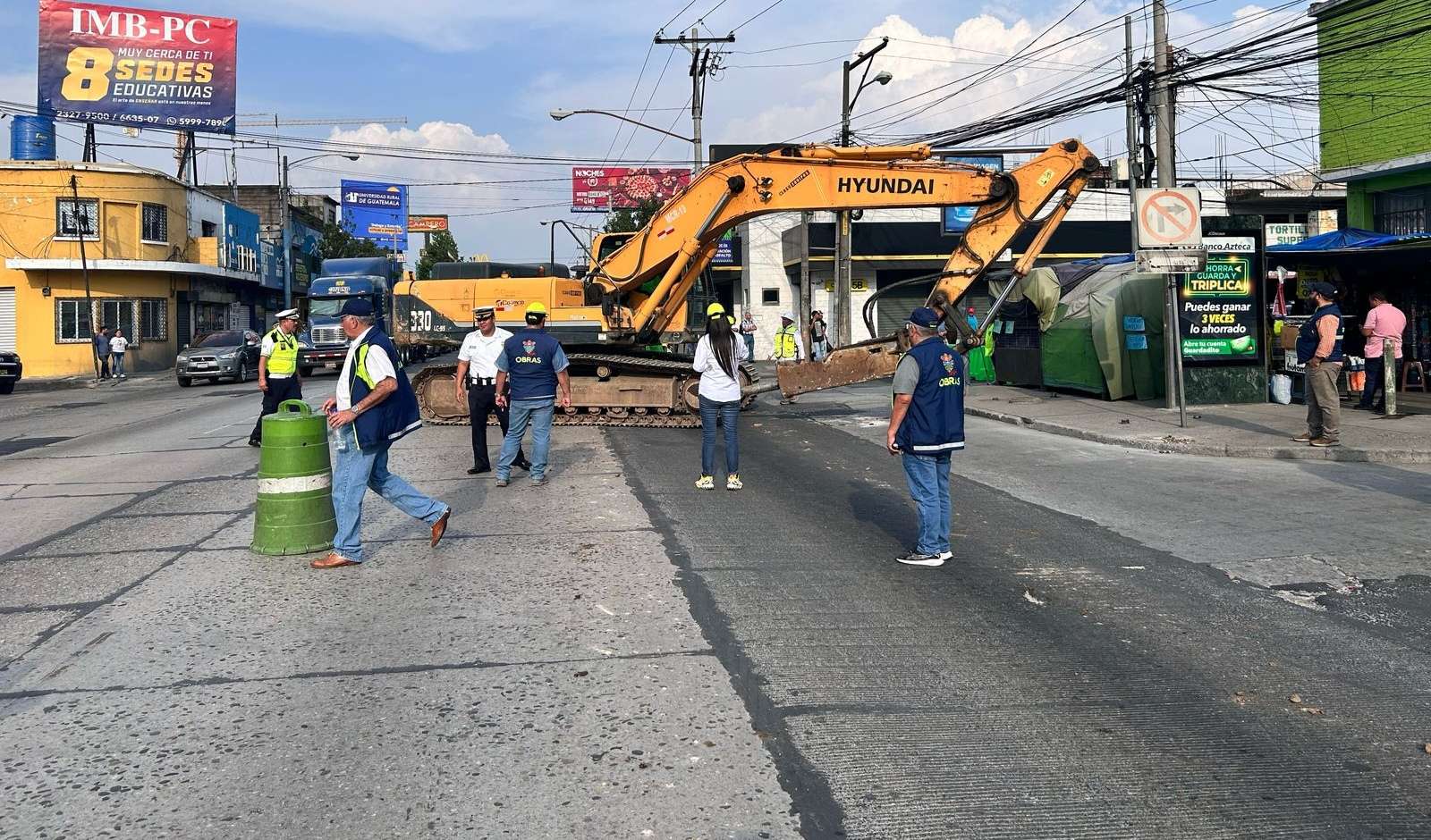 Empiezan trabajos en la calle Martí: estas son las rutas alternas por cierres viales