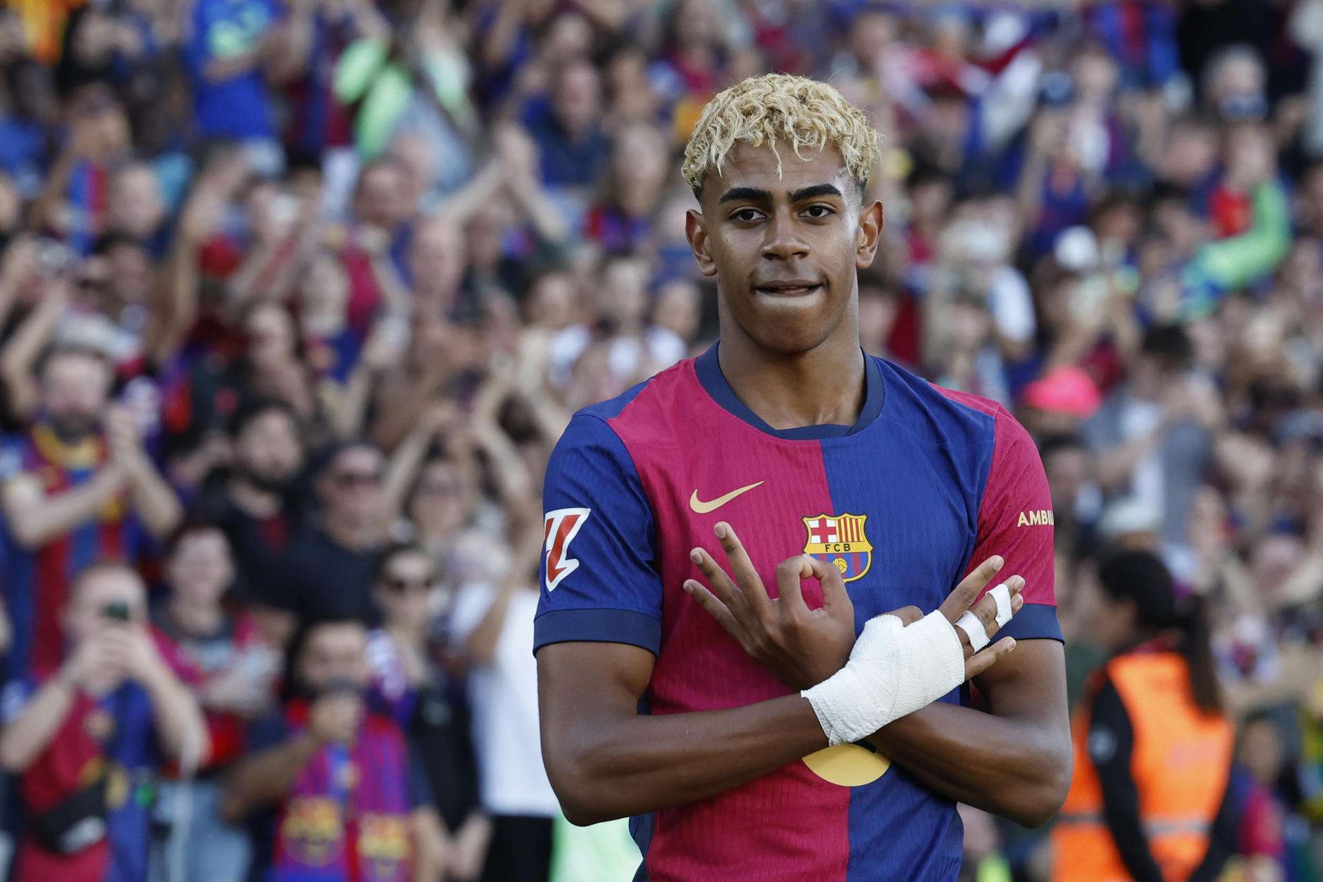 El Barça, el equipo más letal desde fuera del área y Lamine, máximo goleador con Mbappé