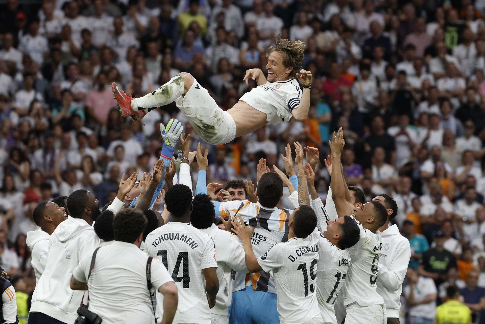 Modric: «No llores por mí porque terminó, sonríe porque sucedió»