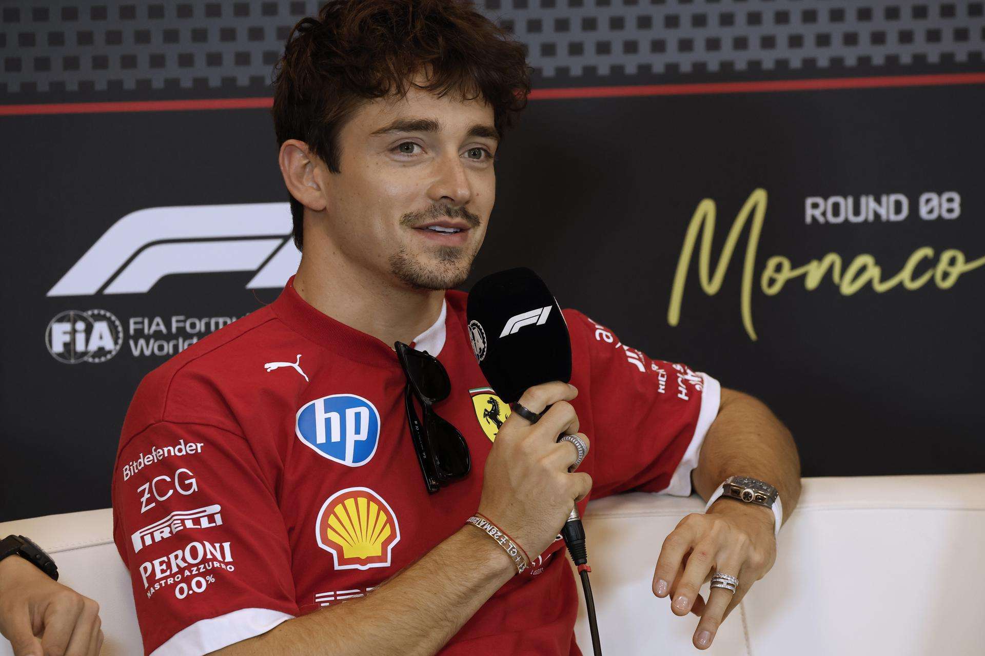 Leclerc por delante de Verstappen en el primer libre de Mónaco