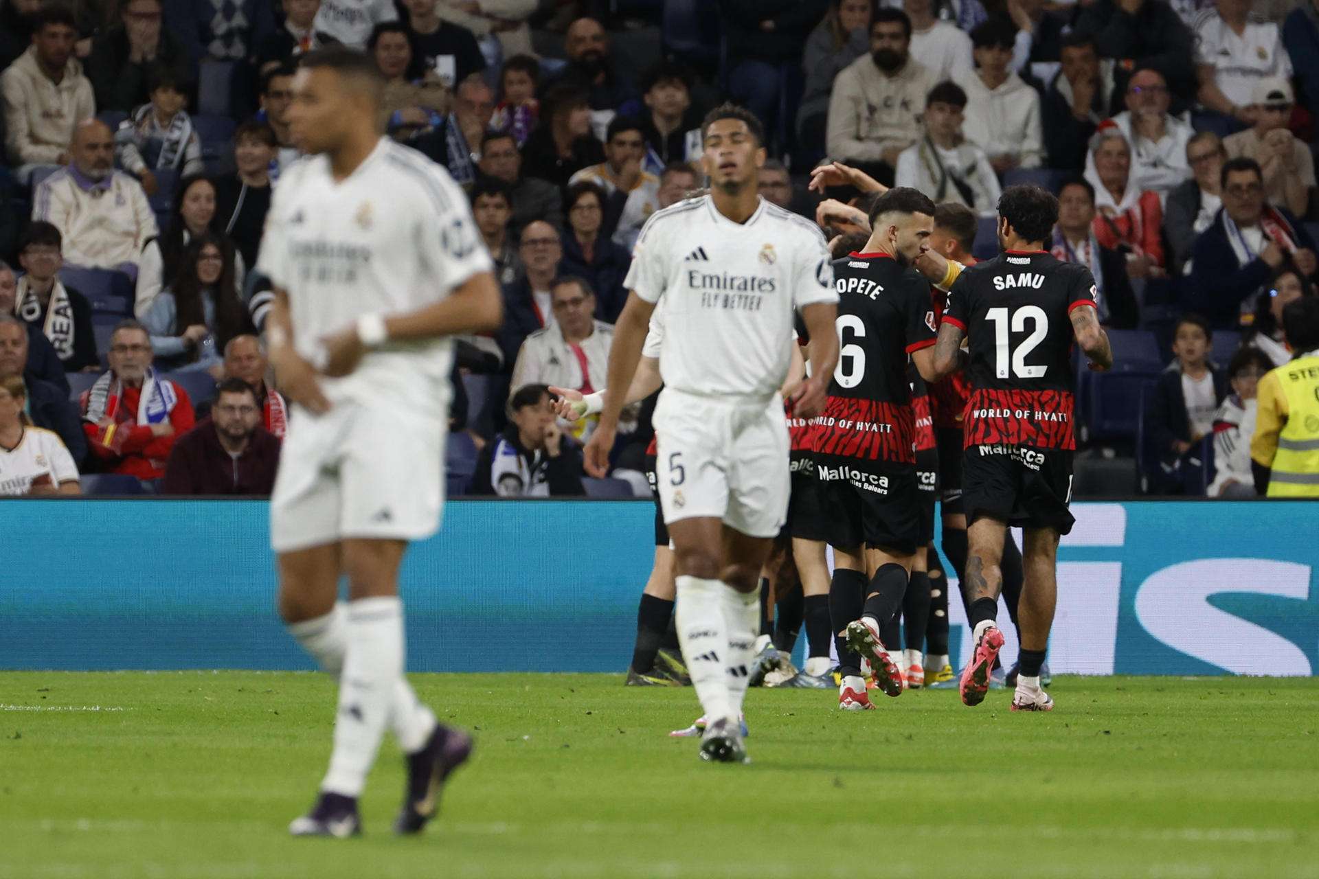 El Mallorca vence al descanso; el Barcelona sería campeón de LaLiga