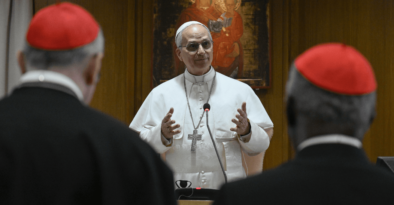 León XIV: «La familia se funda en la unión estable entre hombre y mujer»