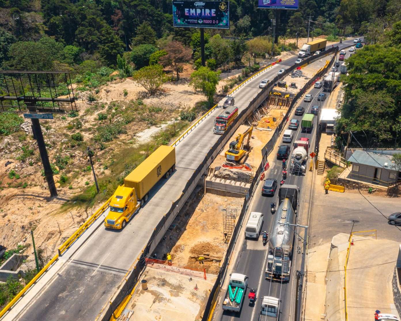 Anuncian cierre total en el km 11.5 de Carretera a El Salvador del 7 al 9 de junio