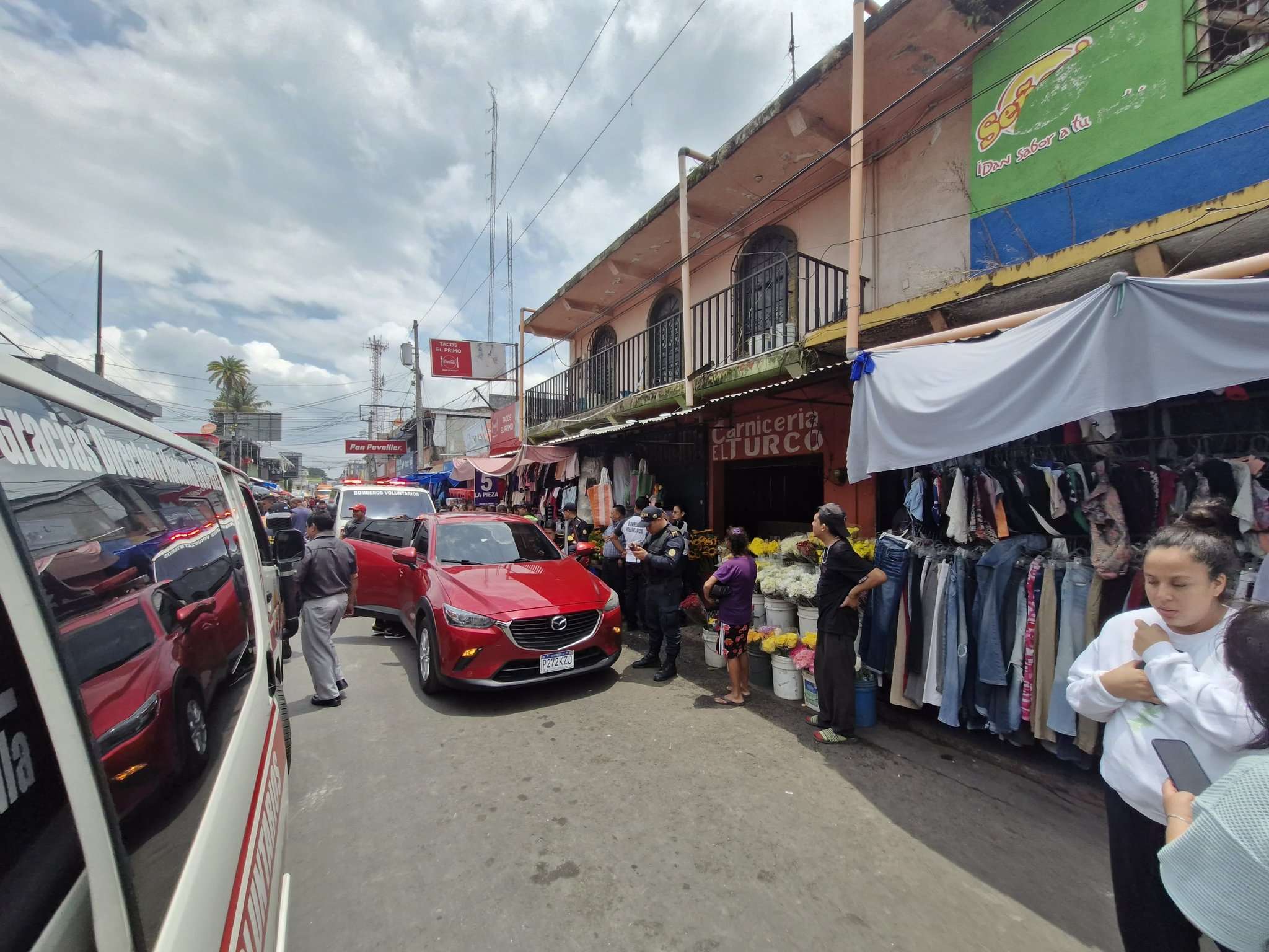 Ataque armado contra pareja en mercado de Barberena deja un fallecido
