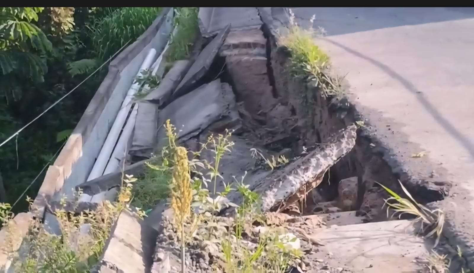 Hundimiento en la CITO-180 pone en alerta a autoridades