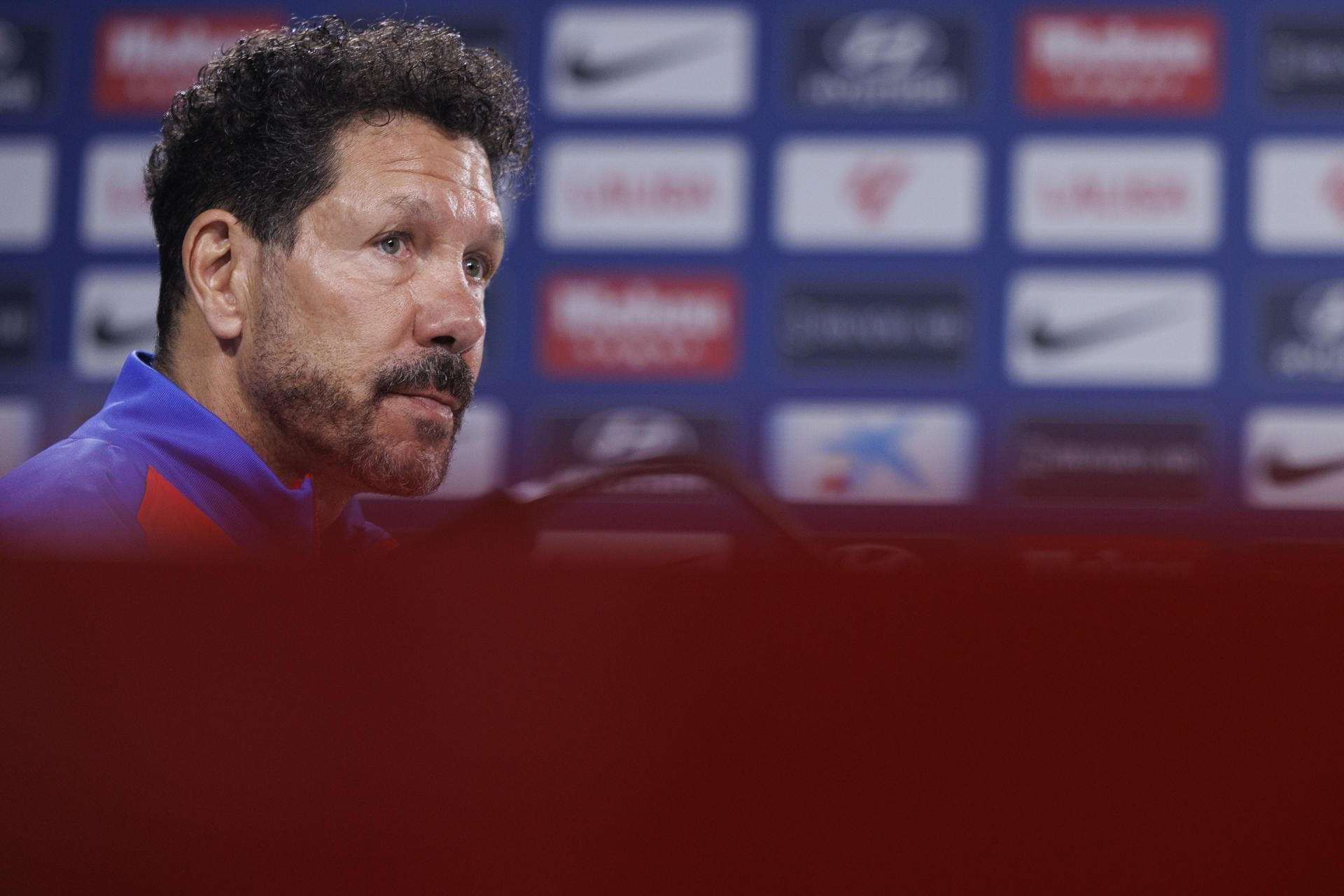 Simeone: “Soy un admirador de Ancelotti, él lo sabe, se lo dije y lo quiero mucho”
