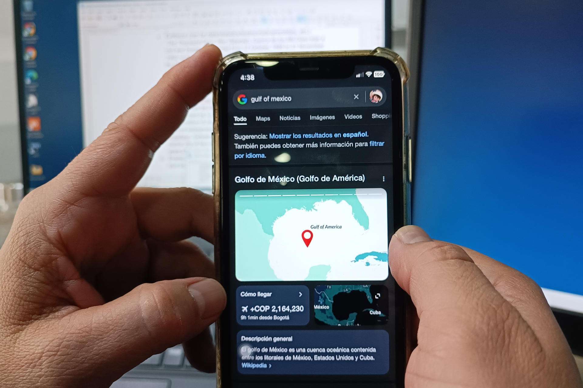 La Cámara Baja de EE.UU. aprueba una ley para rebautizar el Golfo de México a Golfo de América