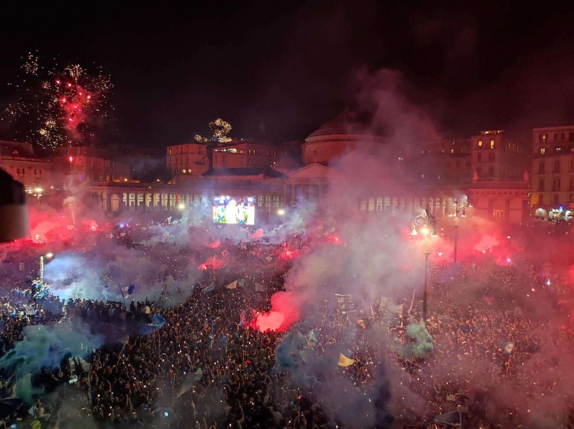 La ciudad de Nápoles explota con el ‘Scudetto’