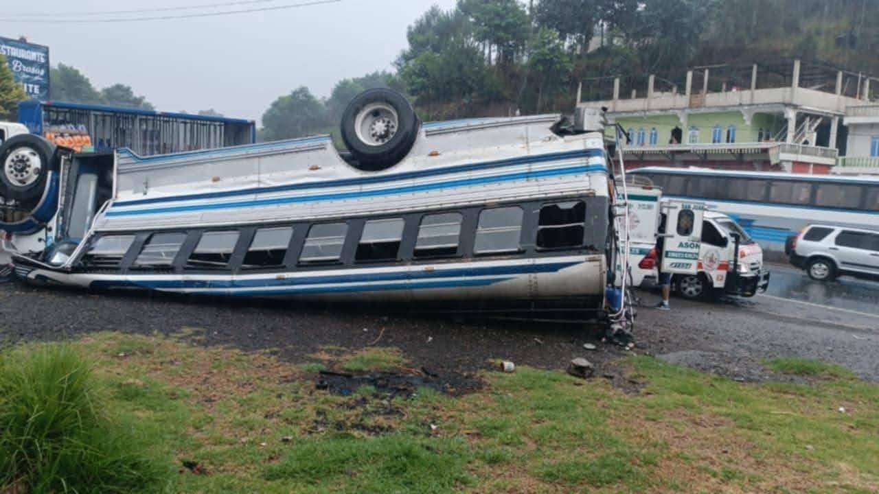 Fuerte accidente interrumpe el paso en la Ruta Interamericana ¡Esto se sabe!