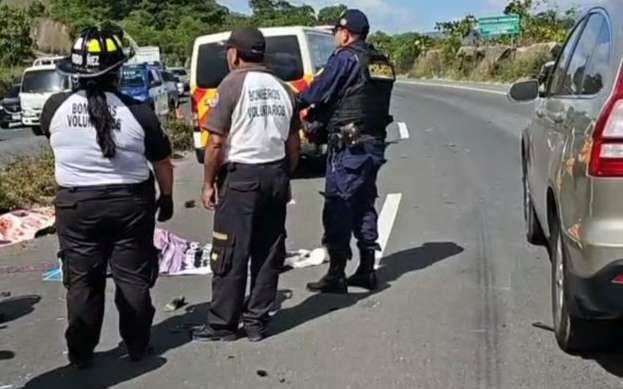 Accidente libramiento de Chimaltenango.