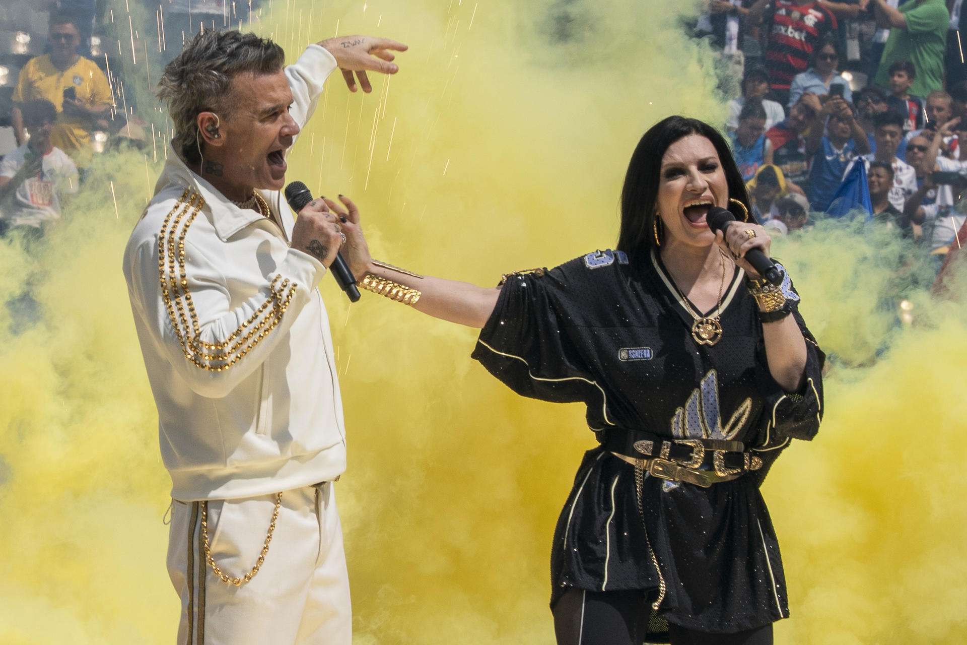 Trump, Tom Brady o Robbie Williams, entre los rostros más conocidos de la final de Mundial