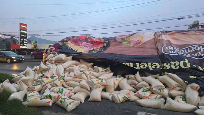 ¡Paso complicado! Si vas de ruta al Pacífico hacia la Capital esto debes de saber