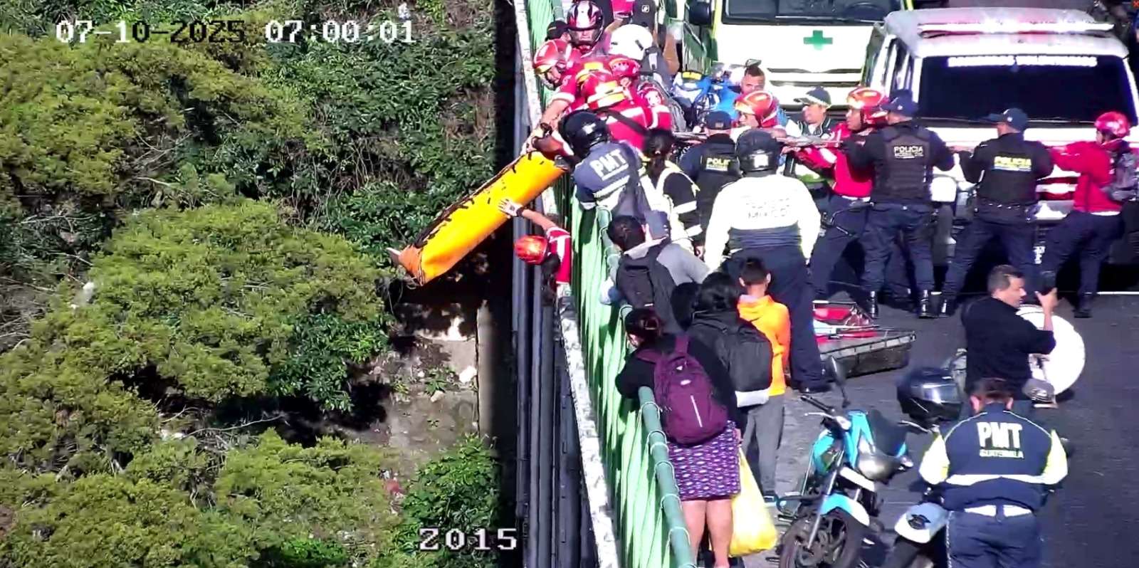 ¿Qué ocurrió en el puente San Cristóbal este 10 de julio?