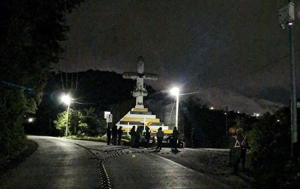 Restablecen servicio eléctrico en Santa María de Jesús tras temblores