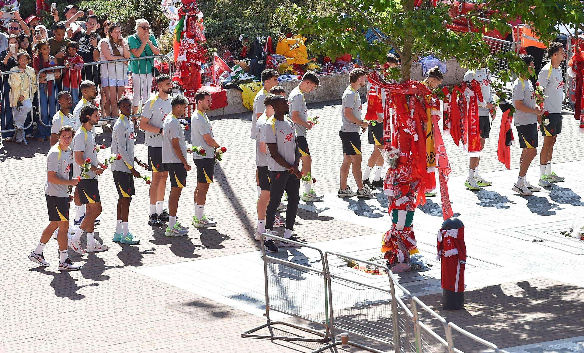 El Liverpool retira el '20' de Diogo Jota