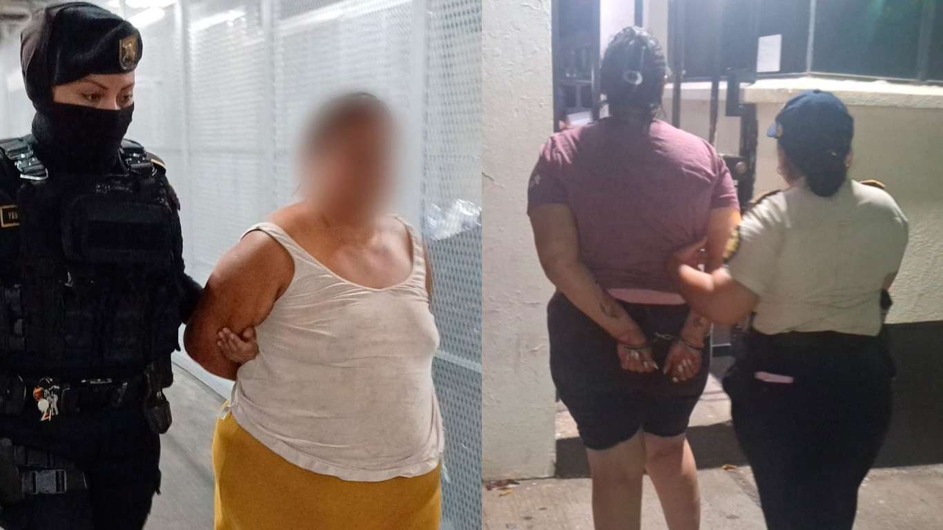 ¡No pudieron huir! Así fue como la PNC capturó a 2 extorsionistas